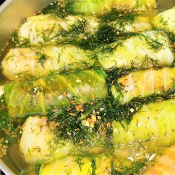 Stuffed Cabbage Rolls Main