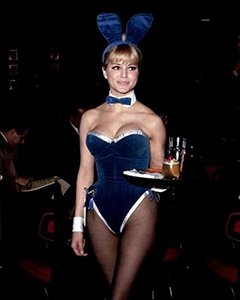 Gloria Steinem as Waitress at Playboy Club